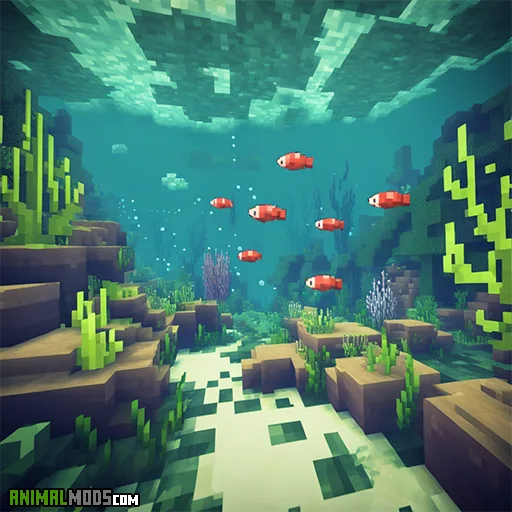 Aquatic Life Mod for Minecraft PE