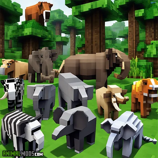 Wild Animal Mod for Minecraft PE
